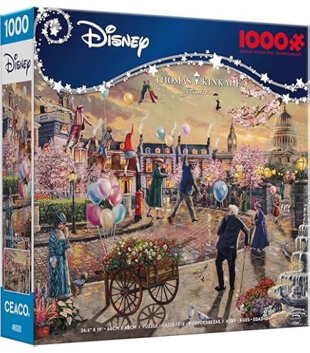 Amazon.co.jp: 1000ピース ジグソーパズル トーマス・キンケード